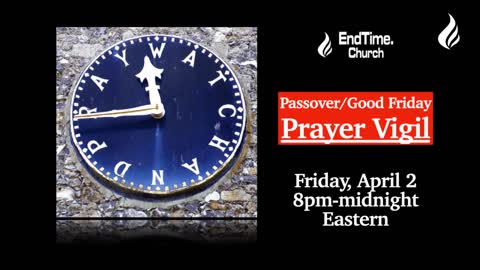 YOU are invited to a Prayer Vigil tomorrow night!