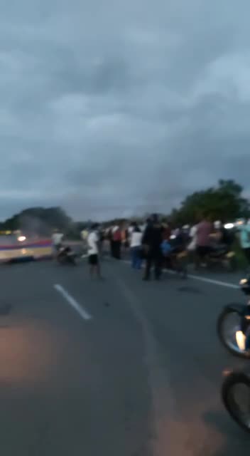 Protestan en Bayunca por falta de alcantarillado