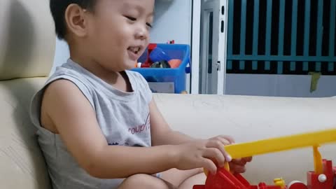 Tony learn the alphabet