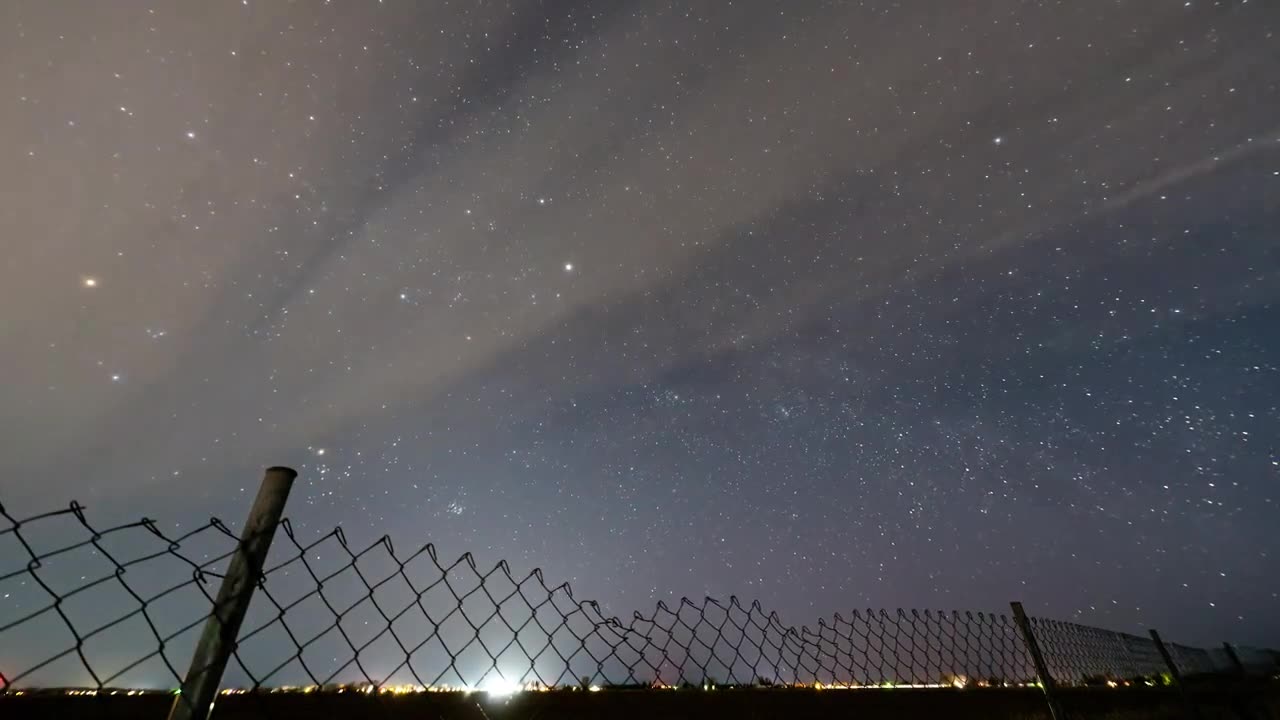 Real Time lapse of Stars from Eastern Idaho