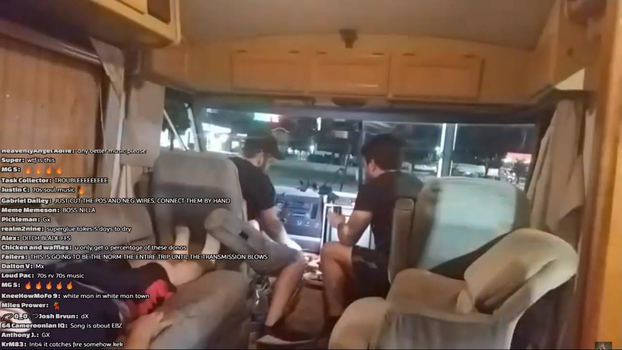 [RV TRIP 4] RV breaks down - Onlyusemeblade livestream excerpt