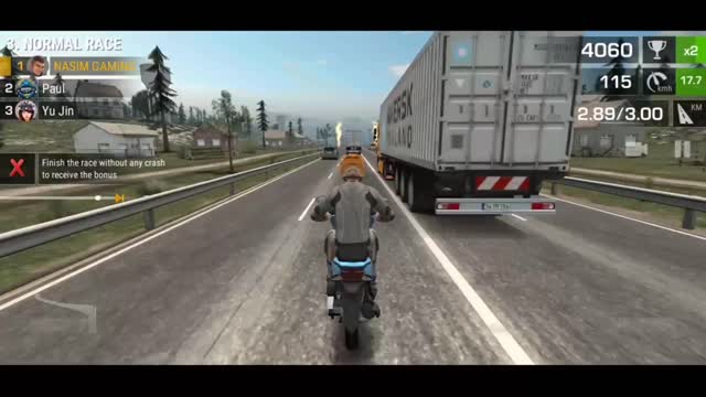 Motorcycle Race Gaming Video