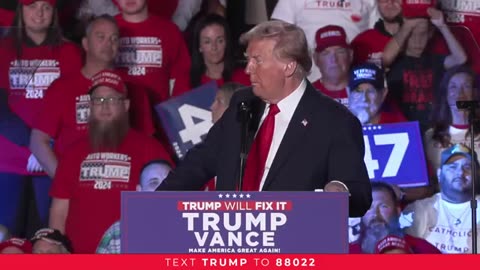 45+ Full Speech | Warren Michigan Rally (11/1/2024)
