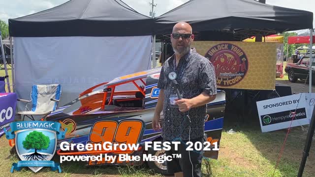 GreenGrow FEST Interviews with Larry Reed "The Man on Weed": Powered by BLUE MAGIC™