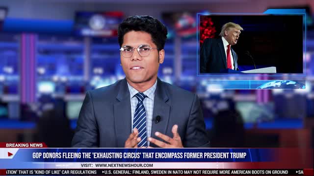 GOP donors fleeing the 'exhausting circus' that encompass Former President Trump