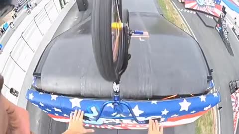 Nitro Circus BMX star pulls off epic POV front flip