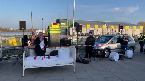 Wolgast: Redebeitrag von Sabine 26-04-2022