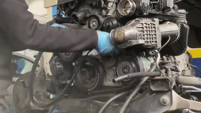 Belt installation
