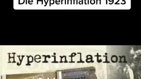 Hiperinflacja w 1923,ludzie też palili czym popadło