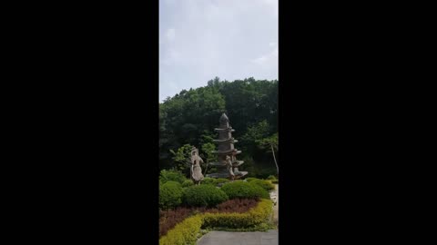 Pagoda of wow temple in South Korea