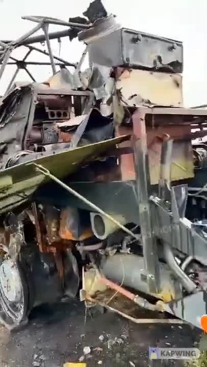 Russian S-300 with full ammunition destroyed by a TB2 "Bayraktar" unmanned combat aerial vehicle