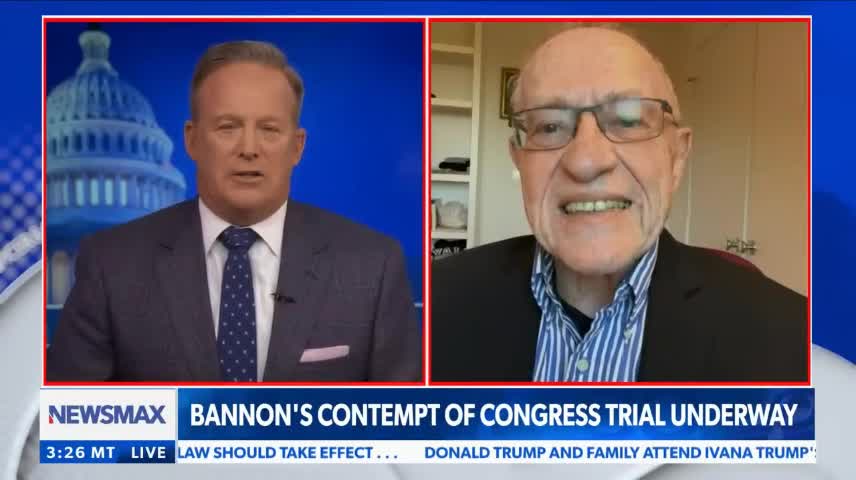 Dershowitz: Steve Bannon will be convicted, but it will be reversed | 'Spicer and Co.'