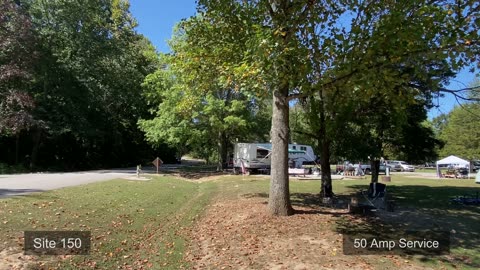 Indiana Hardy Lake Shale Bluff Campground