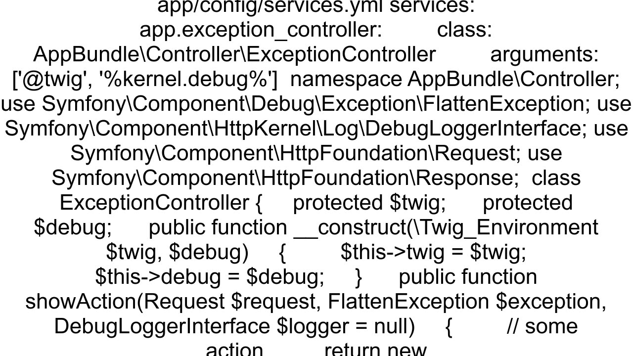 Catchall route in Symfony 3