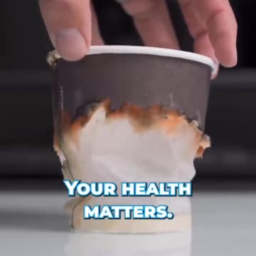 Why the coffee cup never leaks?