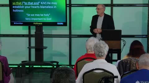 Pt 2 Be Holy 1 Thess 3 12 4 3 with Bob Hunt