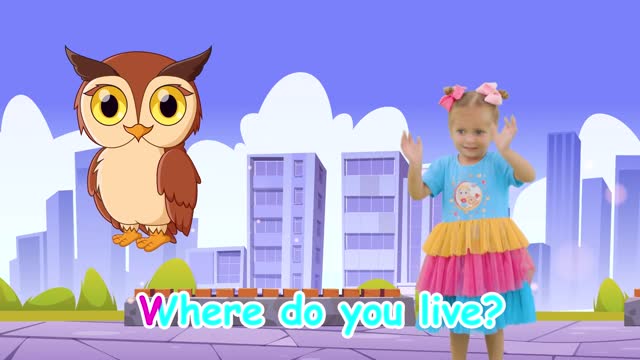 Where do you live Song for Children with Maya and Mary