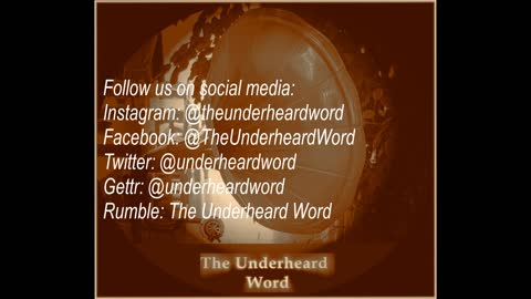 The Underheard Word Episode 1 - Happy Quitters Day!