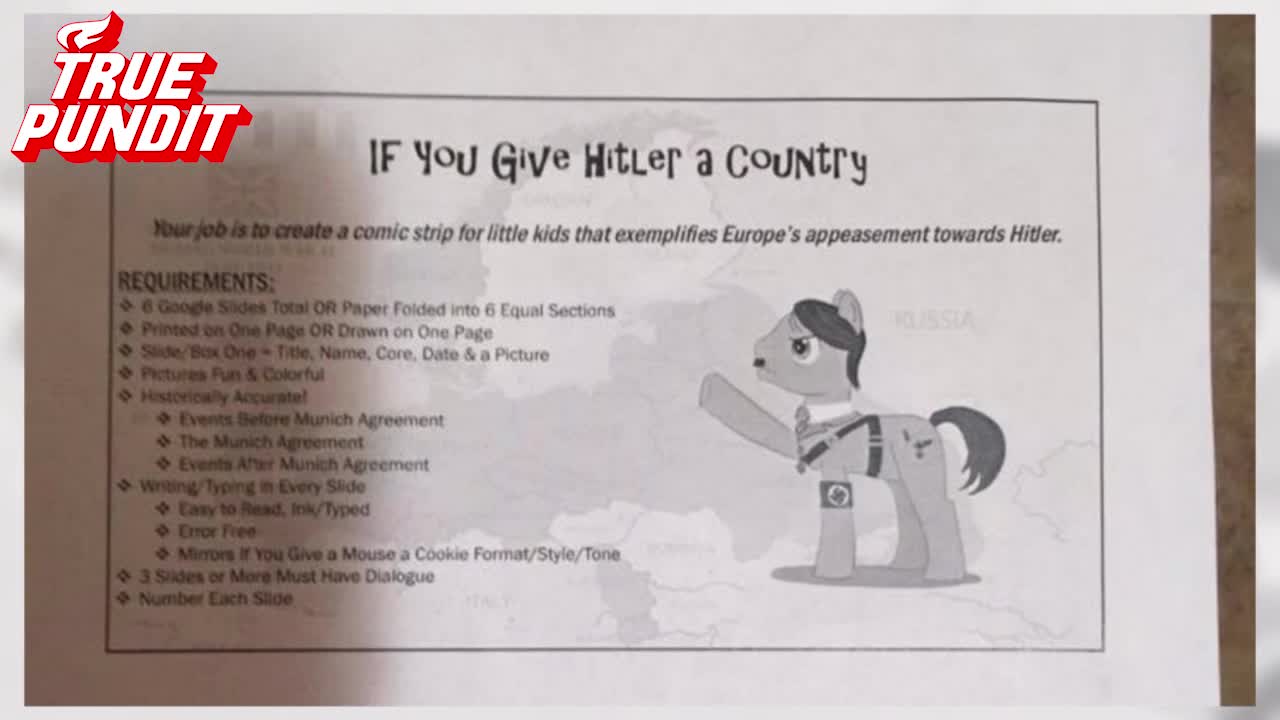 Hitler-themed homework upsets parents of Illinois middle school students