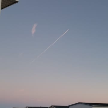 Lines in montana sky