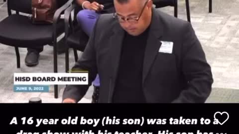 Texas father says a teacher took his minor son to a drag show without parental authorization.