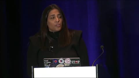 Welfare Parasite Pretending to be a Cybersecurity Expert Gives Speech