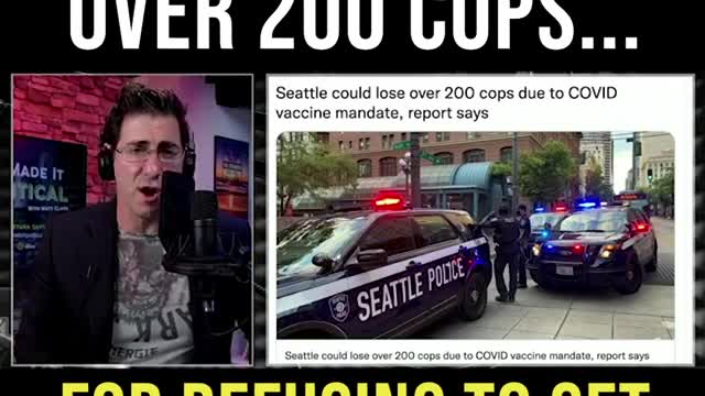 Seattle Could Love Over 200 Cops For Not Getting Vaccinated