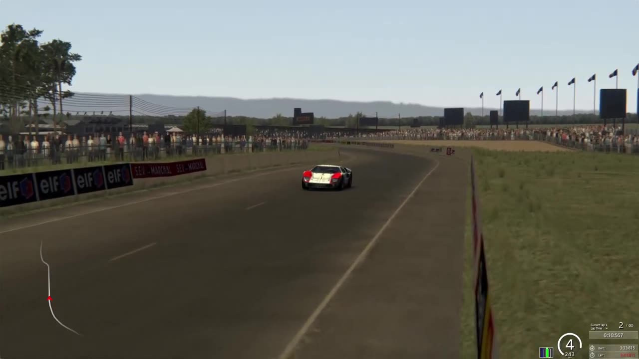 3:33.815 Ford GT40 @ Le Mans 66 - Assetto Corsa