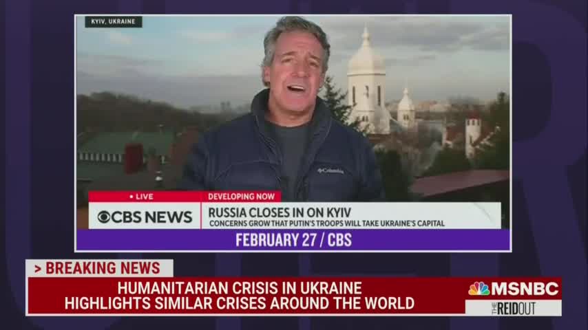 MSNBC Race Baiter’s Hot Take On Ukrainians: People Only Care Because They’re White Christians