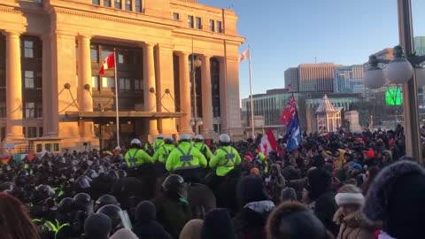 👀 Scenes in Ottawa today 18th February 🇨🇦