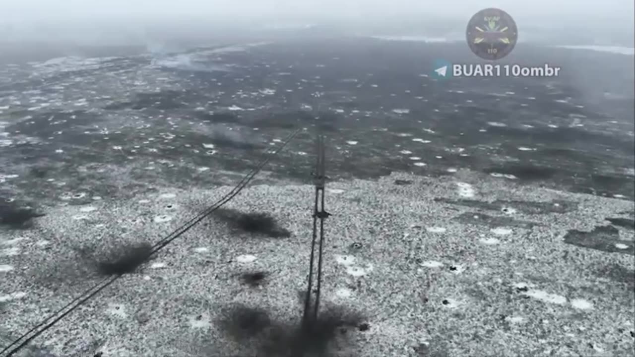 And this is another attempt by the russians to storm our positions near Avdiivka with a