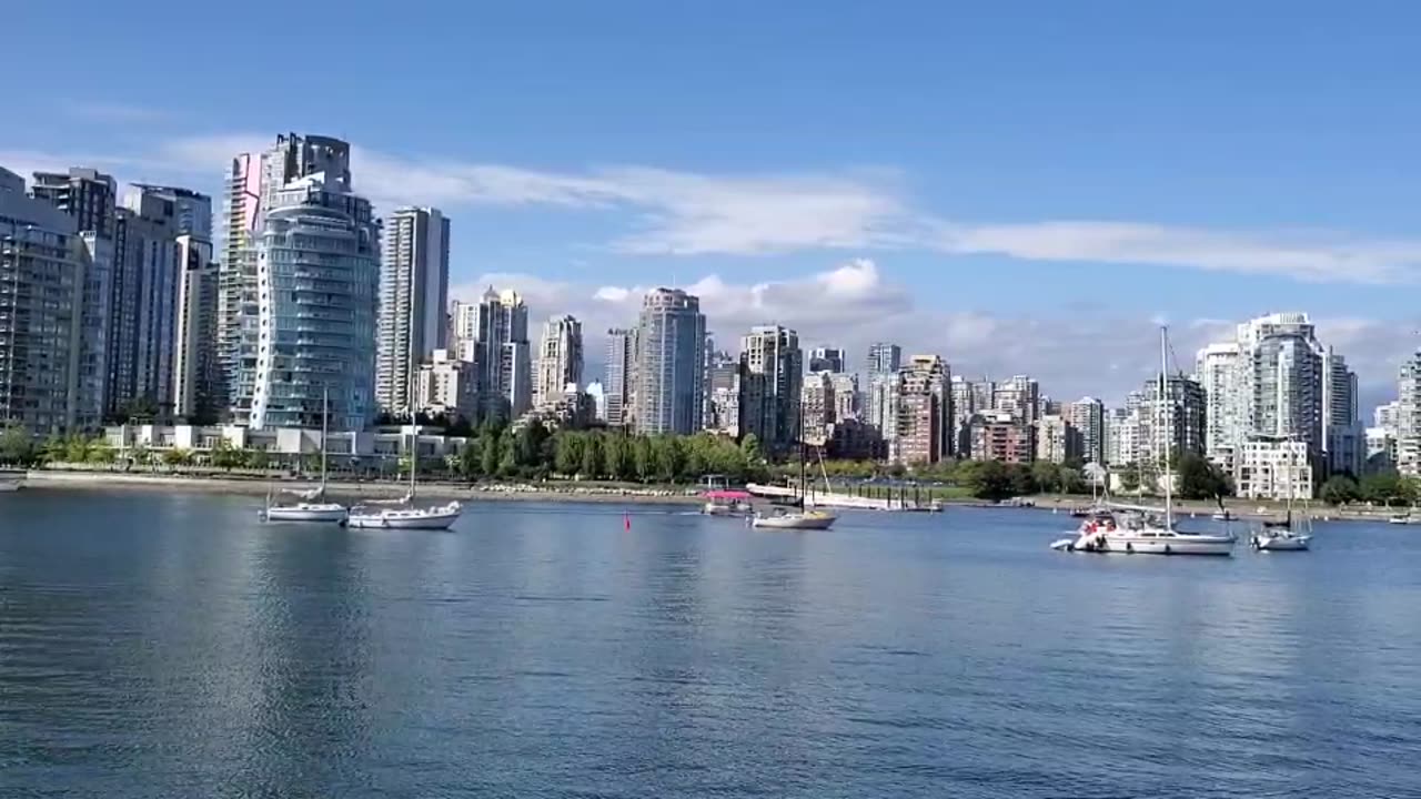 Sunny day in Vancouver