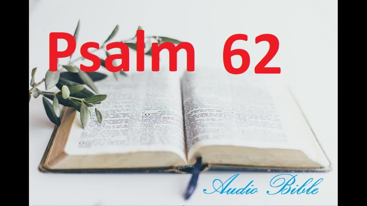 Psalm 62, the Old Testament, Bible