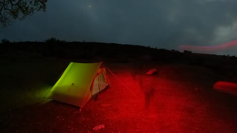 Nightlapse Lanshan 2. Dartmoor wildcamping