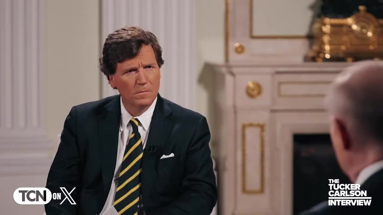 Tucker Carlson interviews Vladimir Putin.