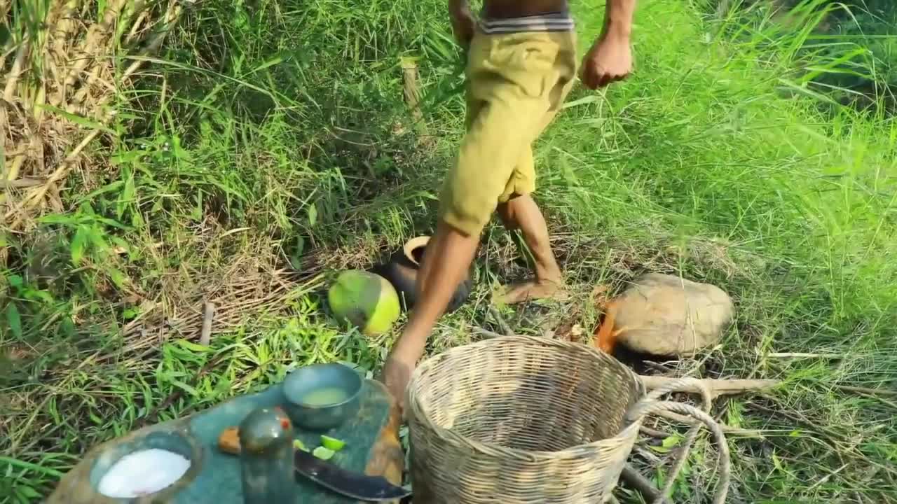 Building a boat palm