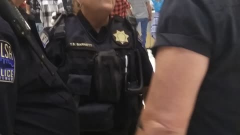 Cop Wants Her Close Up
