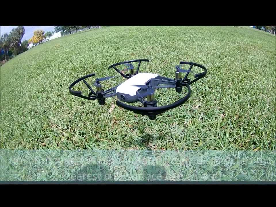 Tello drone flying