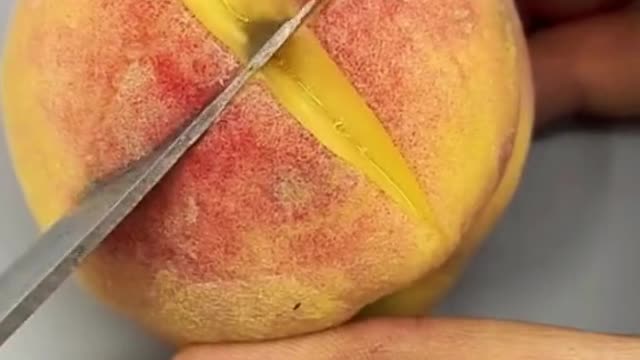 So Cool to Watch, Fun with Food, peach