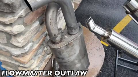 1993-2002 Chevy Camaro Z/28 5.7L V8: Flowmaster Outlaw Vs 18" MAGNAFLOW!