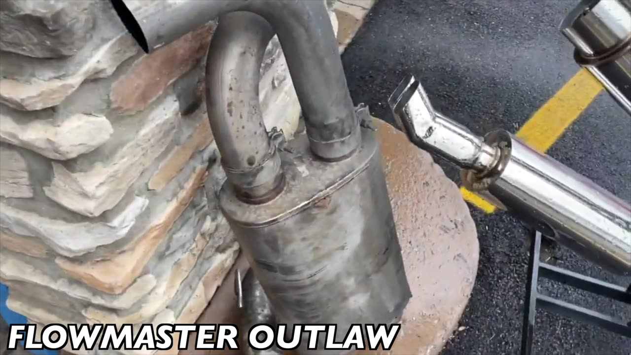 1993-2002 Chevy Camaro Z/28 5.7L V8: Flowmaster Outlaw Vs 18" MAGNAFLOW!