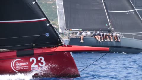 Swan Sardinia Challenge, Day 2