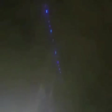 Giant mother ship in Bogota, Colombia