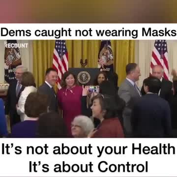 Hypocrites! Masks are Political Theatre