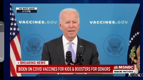 Biden hints at children vaccine mandate or schools will be closed