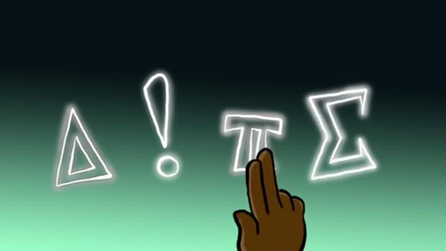 Symbols can also provide succinct instructions about how to perform calculations