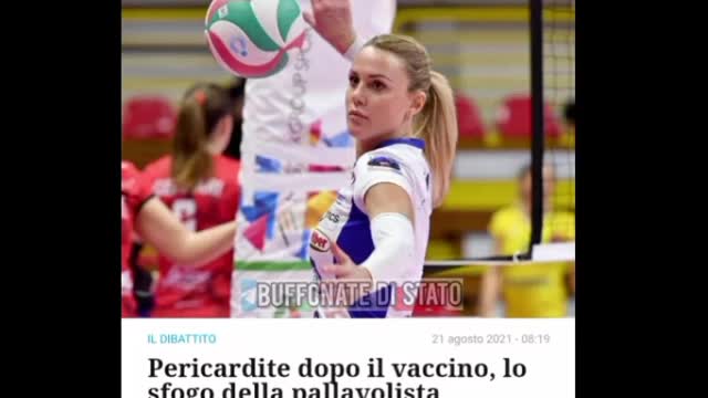 Gli sportivi professionisti nel mondo che subiscono danni permanenti da 'vaccino' sono tantissimi.