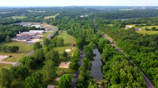 Morning Father's Day Flight over Walther Park, DeSoto, MO in 4K