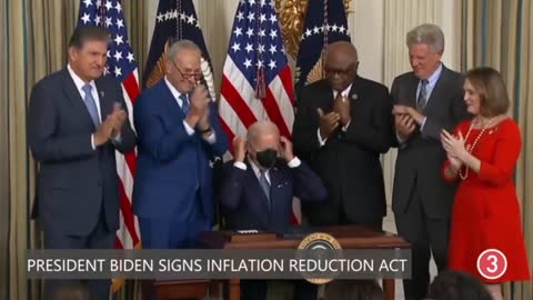 Watch Biden Look as Confused as Ever After Signing Spending Bill