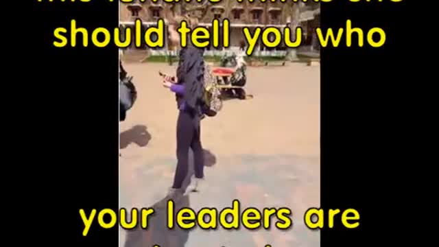 THIS IS THE NUT WHO WANTS TO ELECT YOUR LEADERS FOR YOU